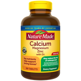 Calcium, Magnesium and Zinc with Vitamin D3 Tablets