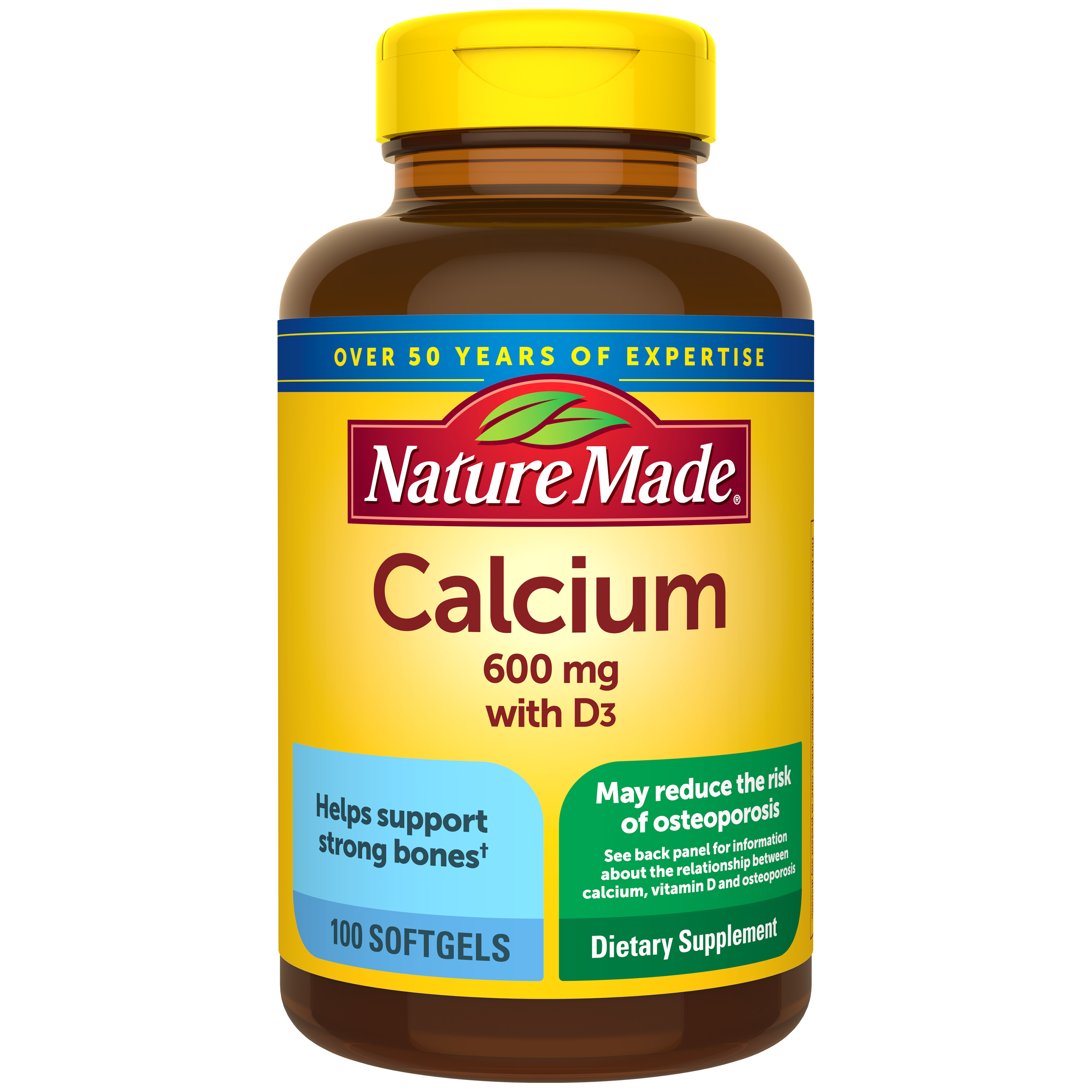 Calcium 600 mg with Vitamin D Nature Made®