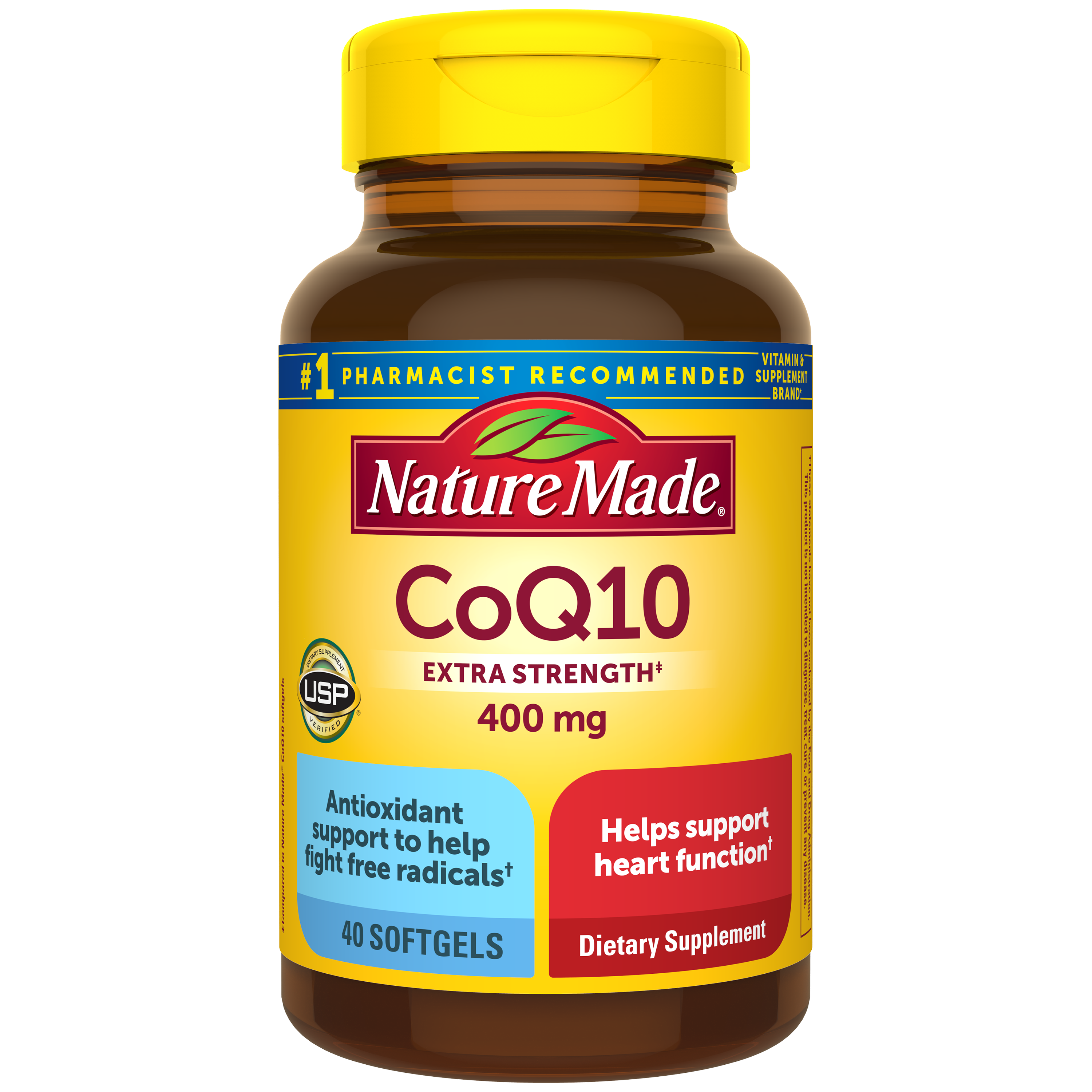 CoQ10 400 mg Supports Heart Function Nature Made®