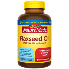 Flaxseed Oil 1400 mg Softgels