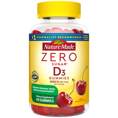 Zero Sugar Vitamin D3 Gummies