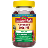 Nature Made Advanced Multi Adult gummy supplement front bottle.