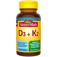 Vitamin D3 + K2 Softgels