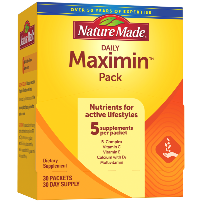 Maximin　Pack　Nature　Total　Support　Made　Nature　Made®
