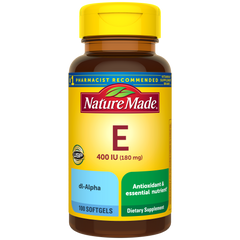 Vitamin E 400 IU (180 mg) dl-Alpha Softgels