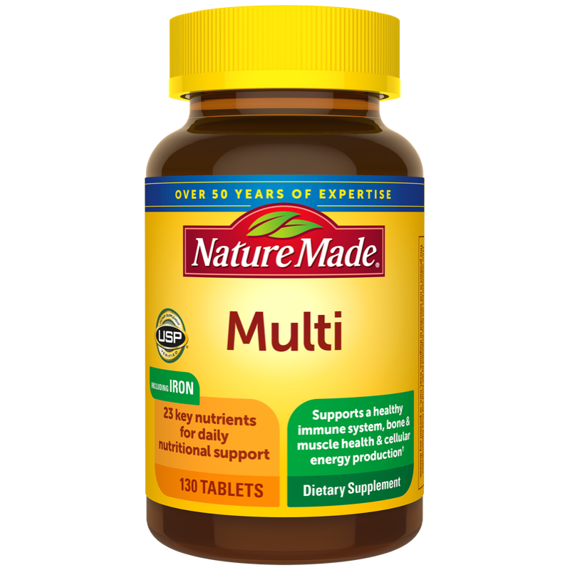 Multivitamin Tablets with Iron | Nature Made®
