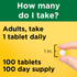 Vitamin D3 2000 IU (50 mcg) Tablets | 100