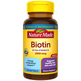 Extra Strength Biotin 2500 mcg Softgels