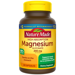 High Absorption Magnesium Glycinate Capsules 200 mg