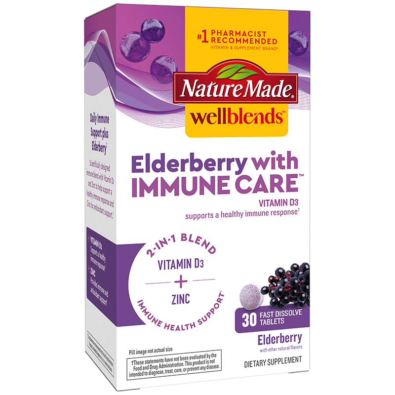Elderberry Supplements with Zinc