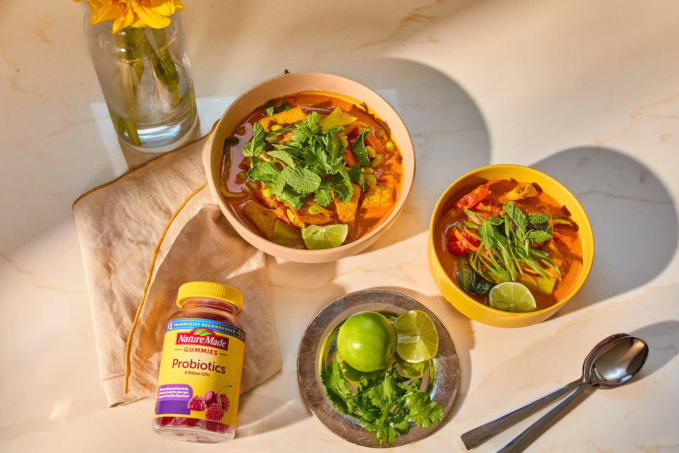 Summer Tomato Coconut Curry with Edamame and Tofu