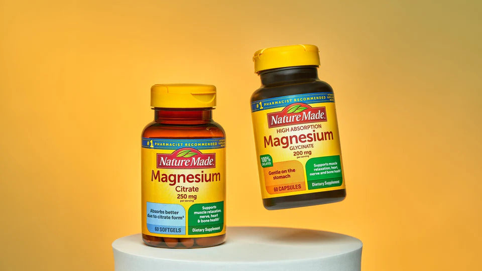 Magnesium Citrate vs. Glycinate