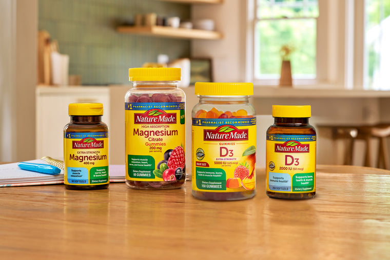 Can I Take Vitamin D and Magnesium Together? & Nature Made®