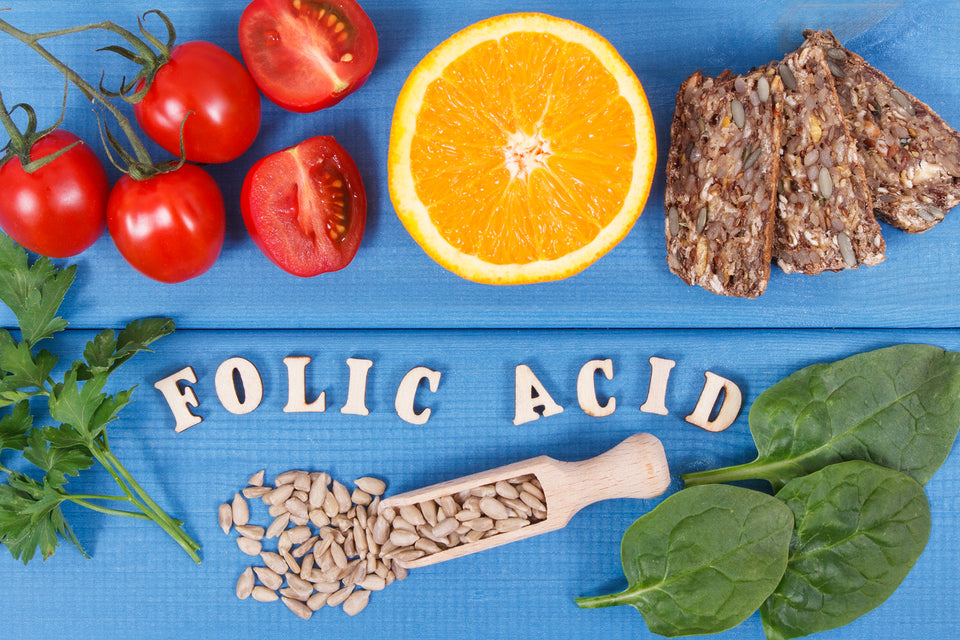 how much folic acid per day