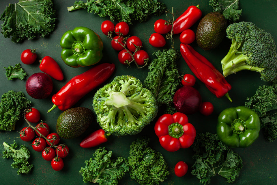 Colors in Your Diet: Red and Green