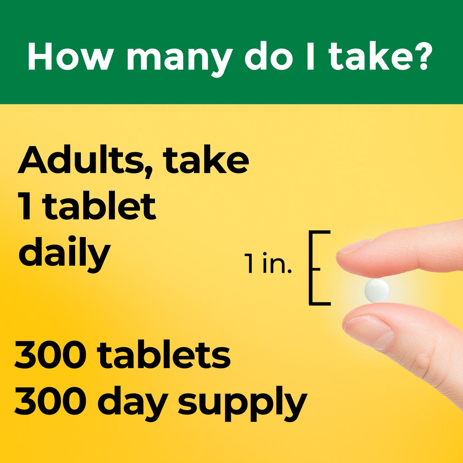 Vitamin D3 1000 IU (25 mcg) Tablets | 300