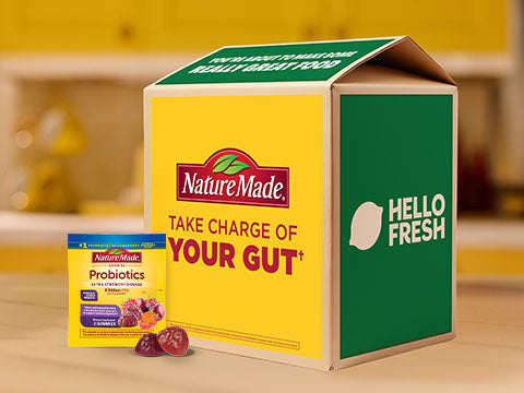 Nature Made + HelloFresh Team Up to Support Your Gut