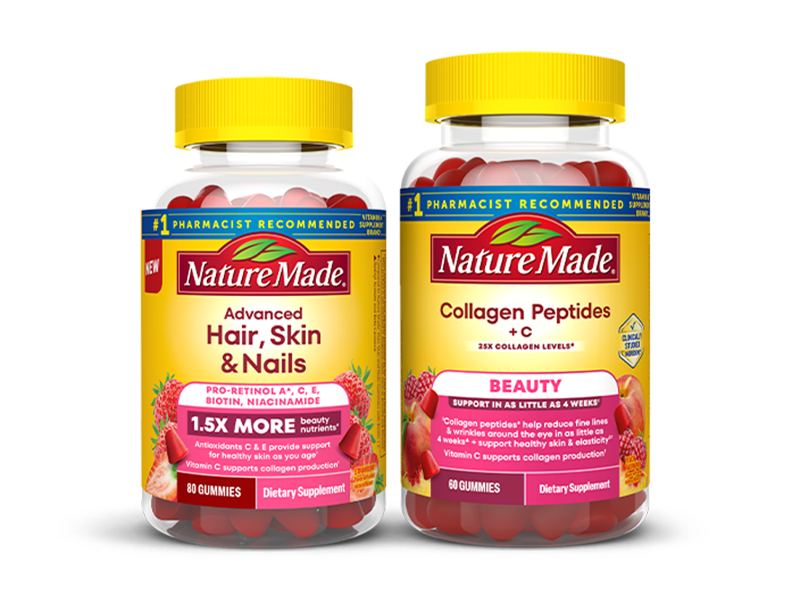 



Beauty Gummies for Hair, Skin and Nails<sup>†</sup>