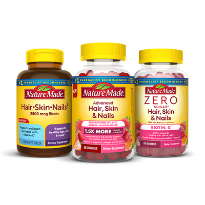 



Supplements for Hair, Skin & Nails
