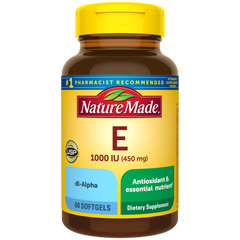 Vitamin E 1000 IU (450 mg) dl-Alpha Softgels