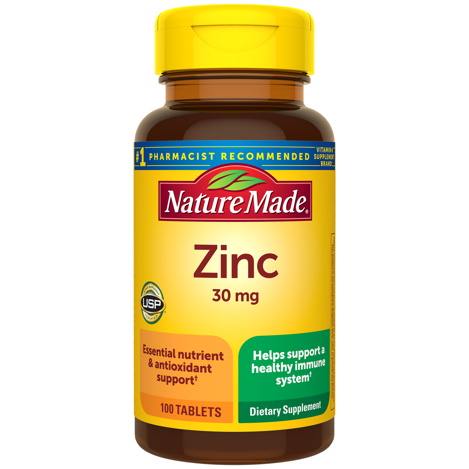 Nature Made Zinc 30 mg Tablets