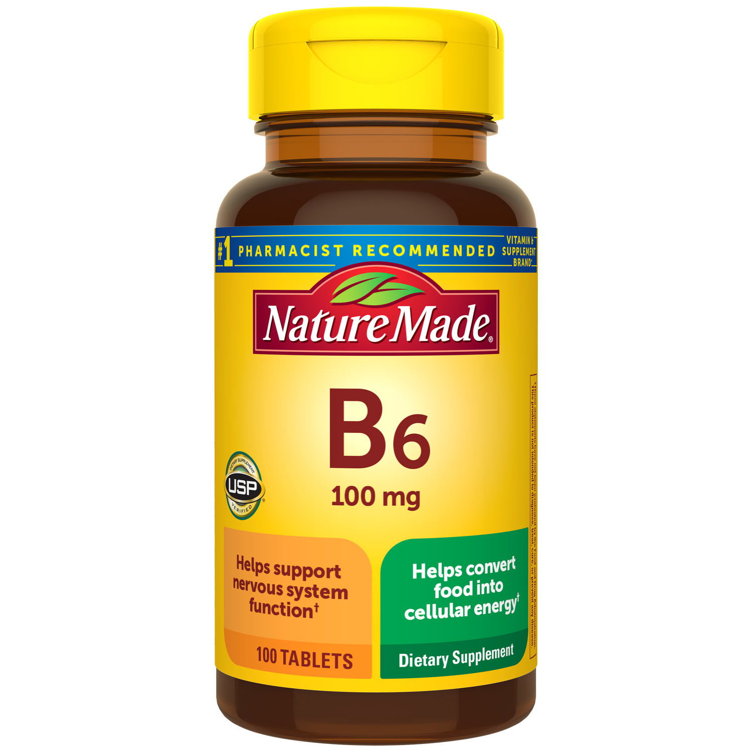 Vitamin B6 100 mg Tablets | 
