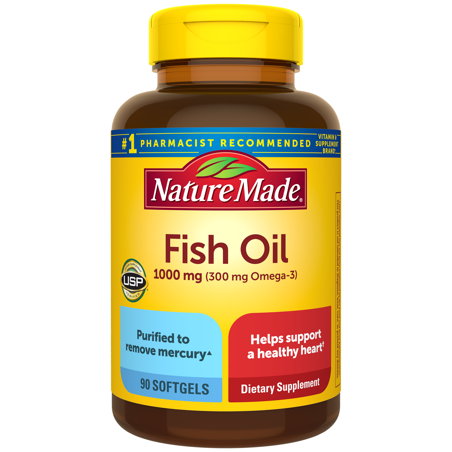 Fish Oil 1000 mg Nature Made® - Main Image