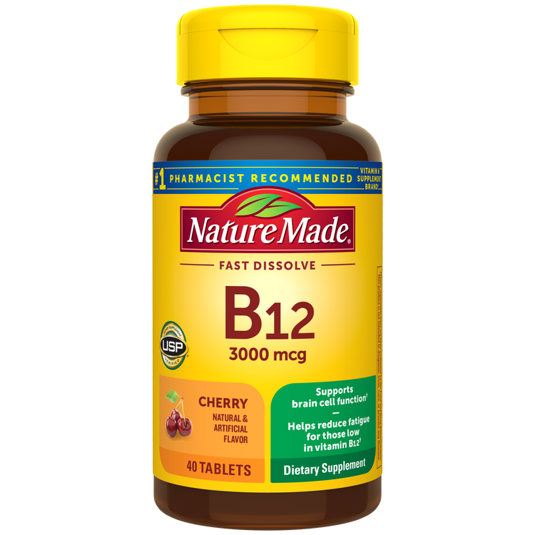 Nature Made Vitamin B12 3000 mcg Fast Dissolve Tablets