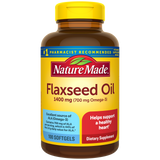 Flaxseed Oil 1400 mg Softgels