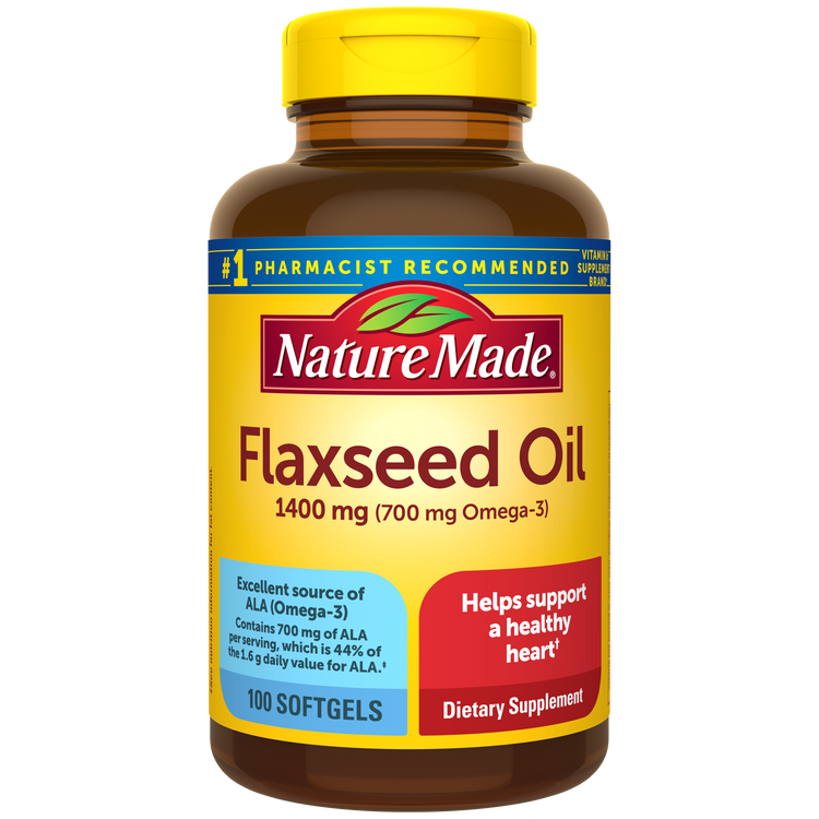 Nature Made Flaxseed Oil 1400 mg Softgels