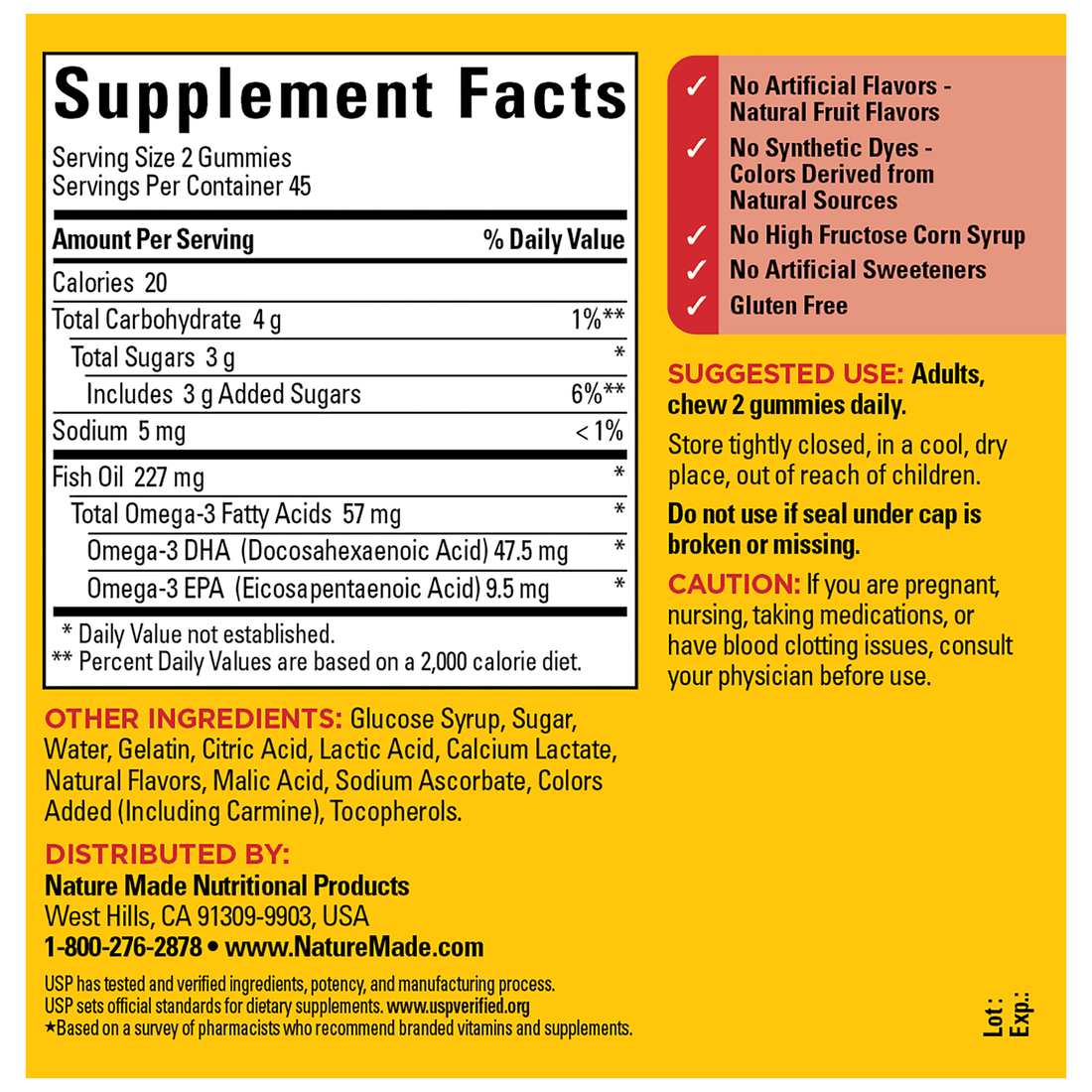 Fish Oil Gummies & Nature Made®