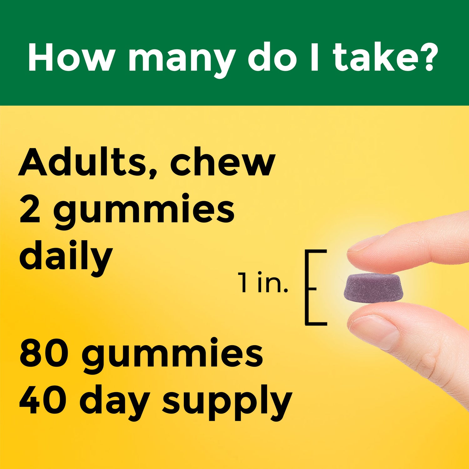 Calcium Gummies 500mg per serving with Vitamin D3 | 