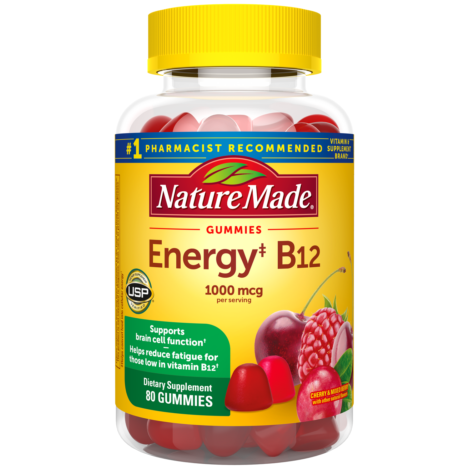 Nature Made Energy B12 1000 mcg Gummies