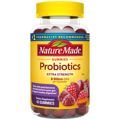 Digestive Probiotics Extra Strength 8 Billion CFU per 2 Gummies