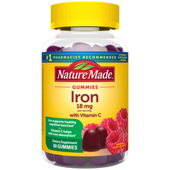 Iron 18 mg Gummies with Vitamin C