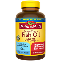 Omega-3†† From Fish Oil 1200 mg Softgels