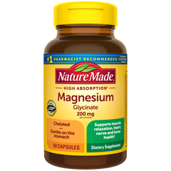 High Absorption Magnesium Glycinate Capsules 200 mg