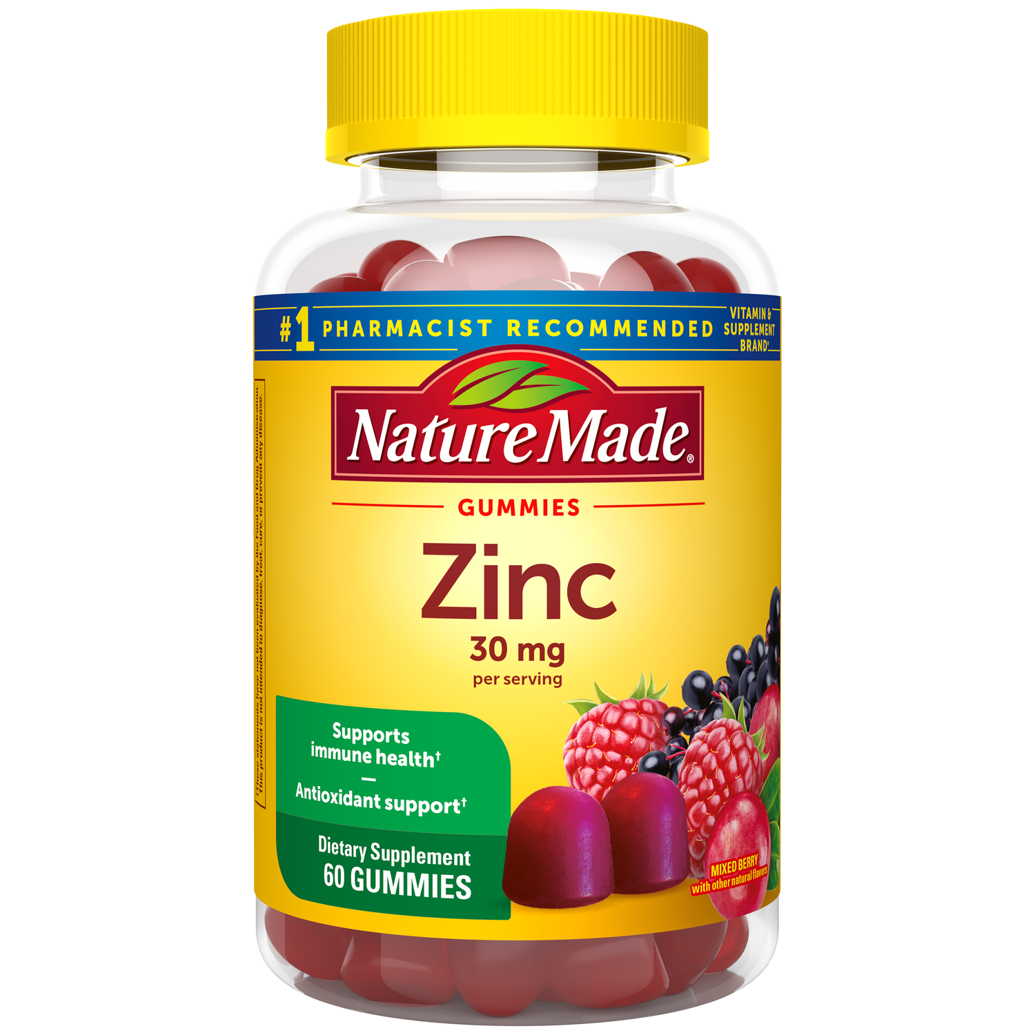 Nature Made Extra Strength Zinc Gummies