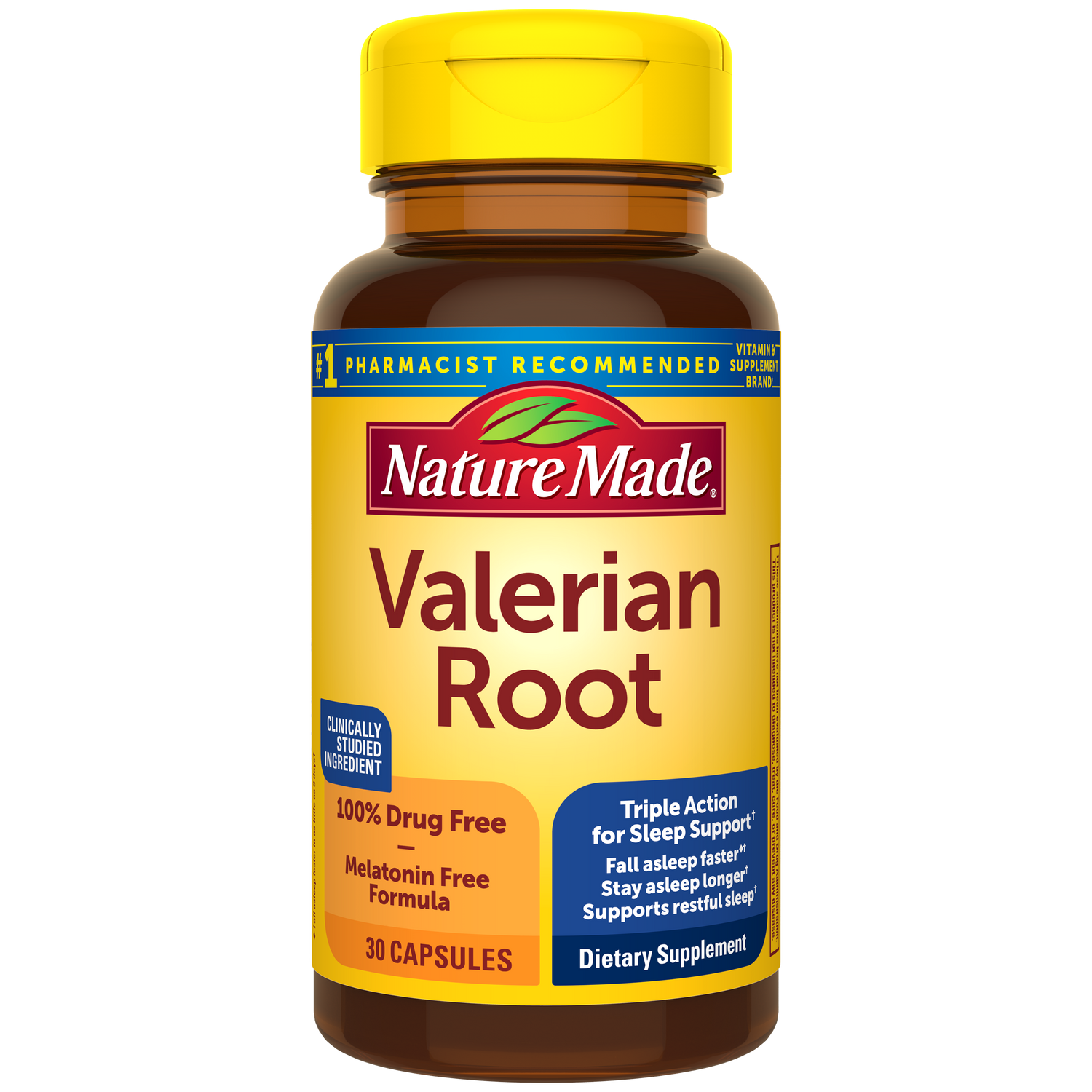 Nature Made Valerian Root 200 mg Capsules