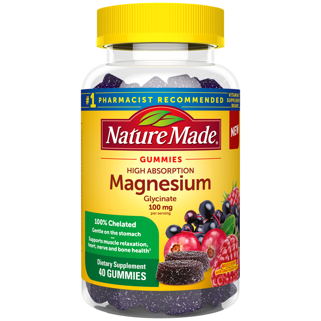 Nature Made High Absorption Magnesium Glycinate Gummies