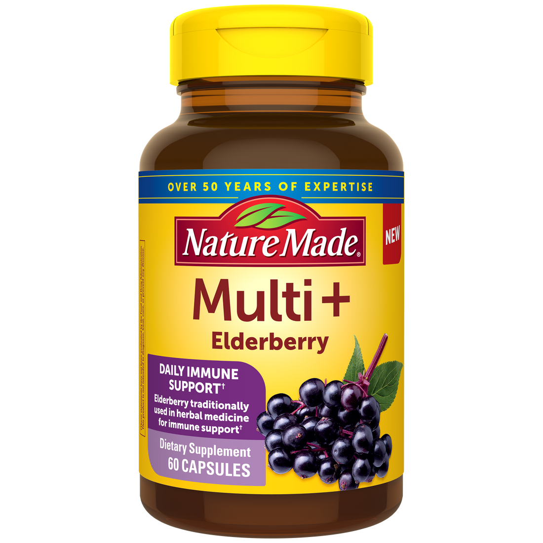 Multi + Elderberry Capsules & Nature Made®