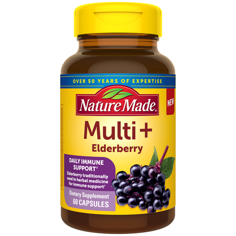 Nature Made Multi + Elderberry Capsules