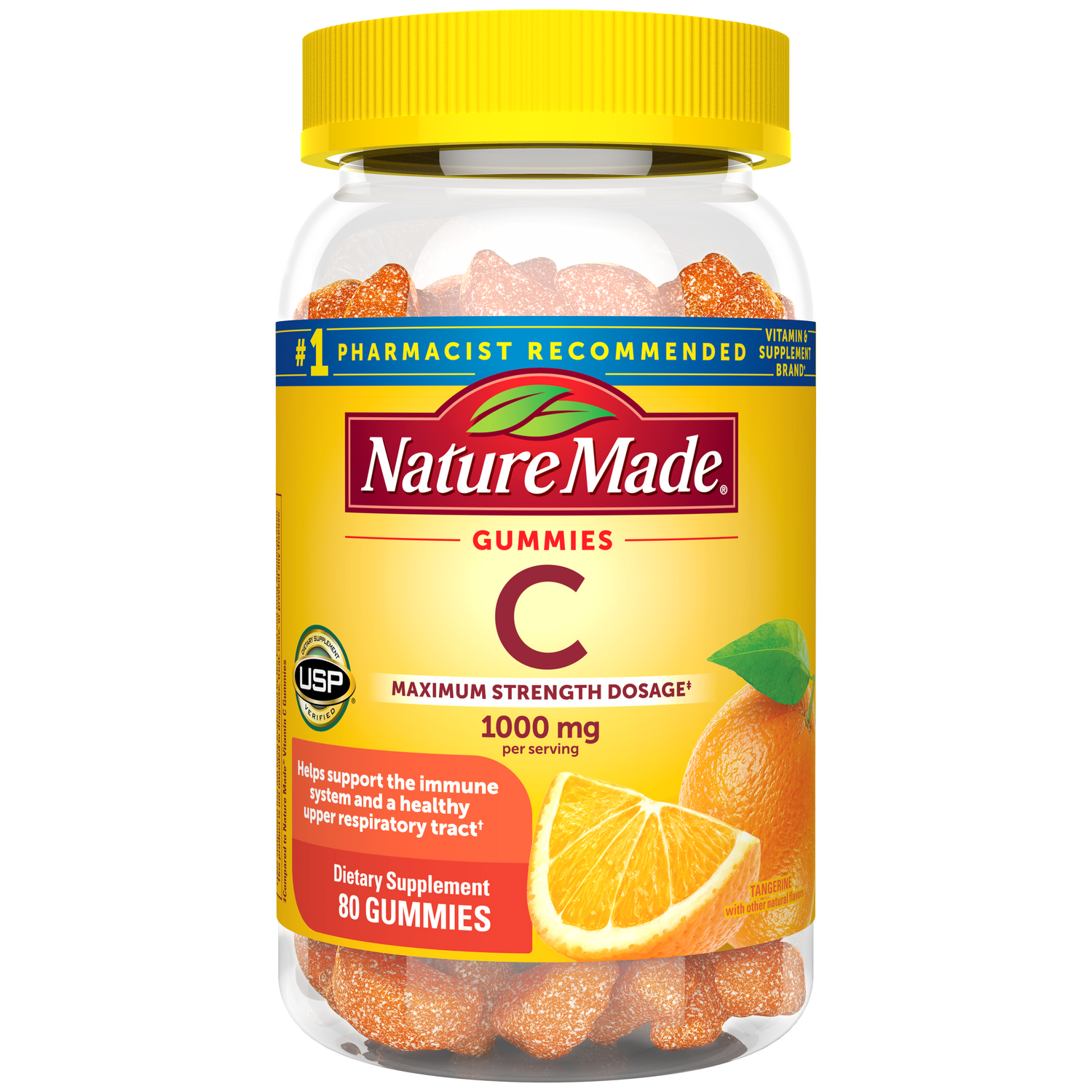 Vitamin C Gummies Maximum Strength Dosage‡ 1000 mg per serving | 