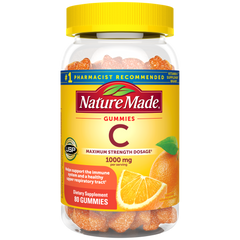 Vitamin C Gummies Maximum Strength Dosage‡ 1000 mg per serving