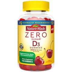 Zero Sugar‡ Vitamin D3 Gummies 2000 IU Per Serving