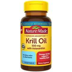 Superior Absorption** Krill Oil 500 Mg Softgels