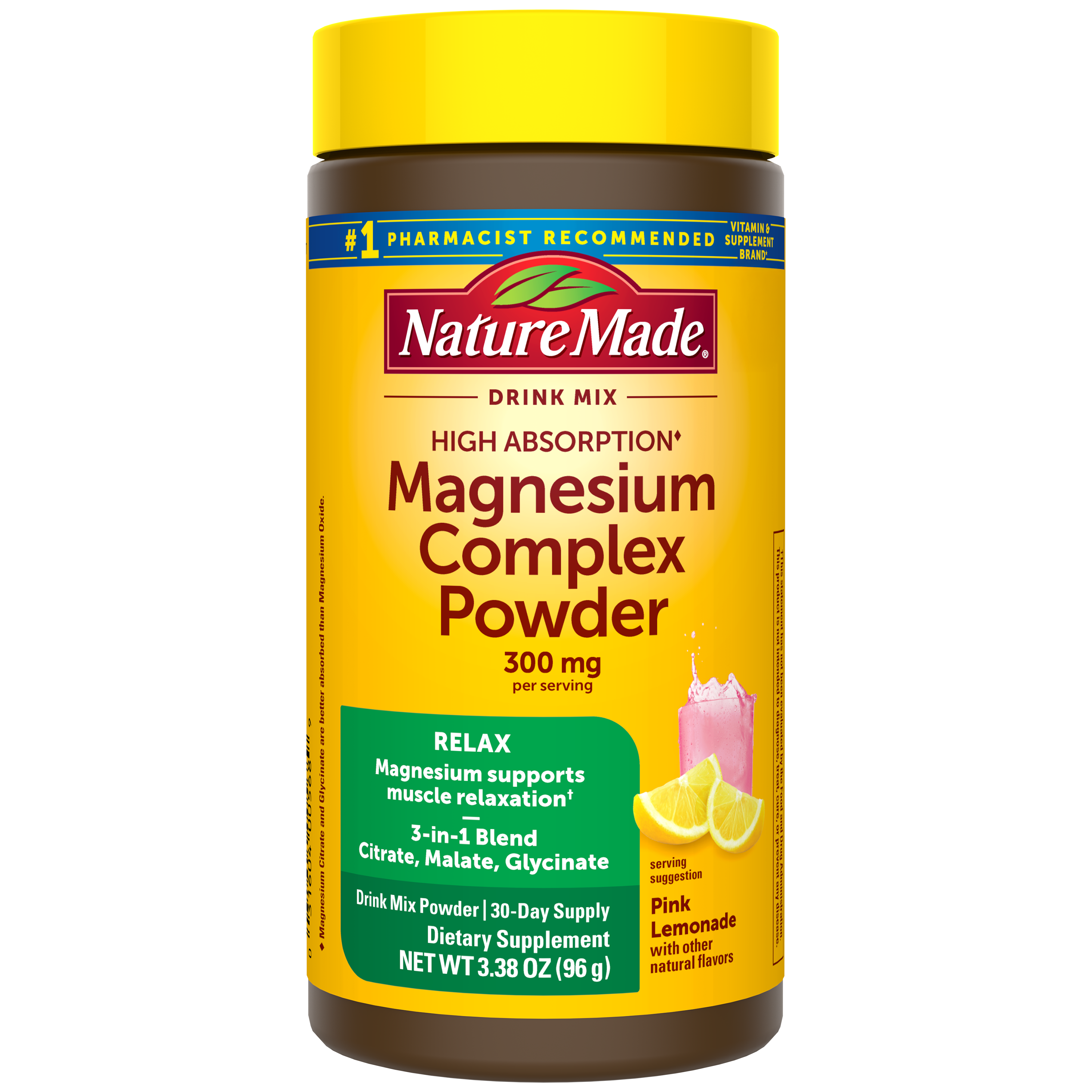 Go Comprex Powder Magnesium Complex Drink Mix Powder & Nature Made®