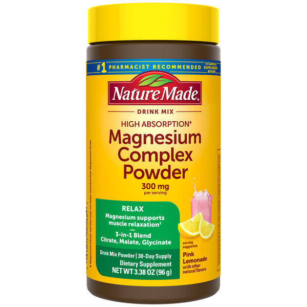 Magnesium Complex Drink Mix Powder | Nature Made Magnesium Complex Drink Mix Powder | Nature Made