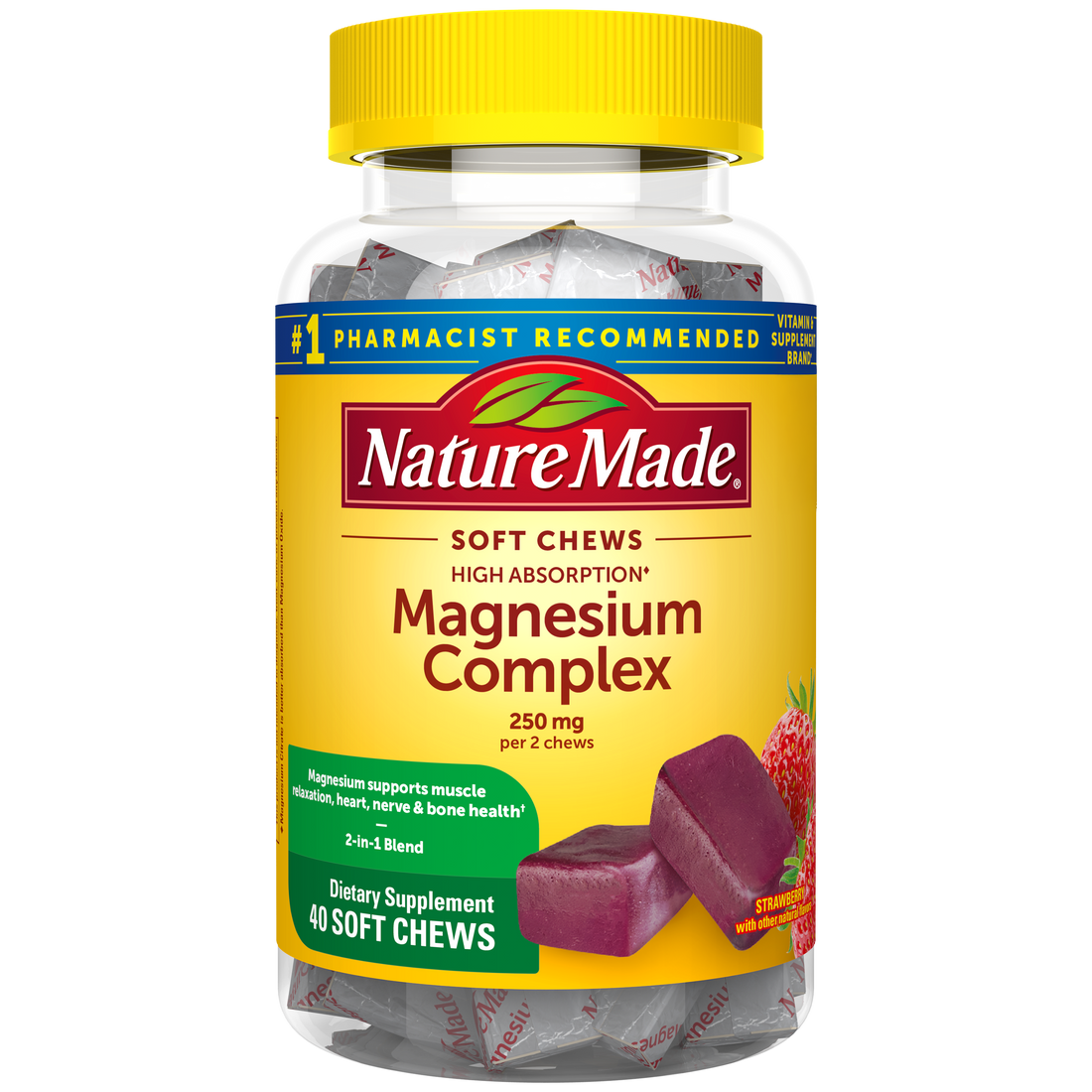 Nature Made Magnesium Complex High Absorption◆ Soft Chews