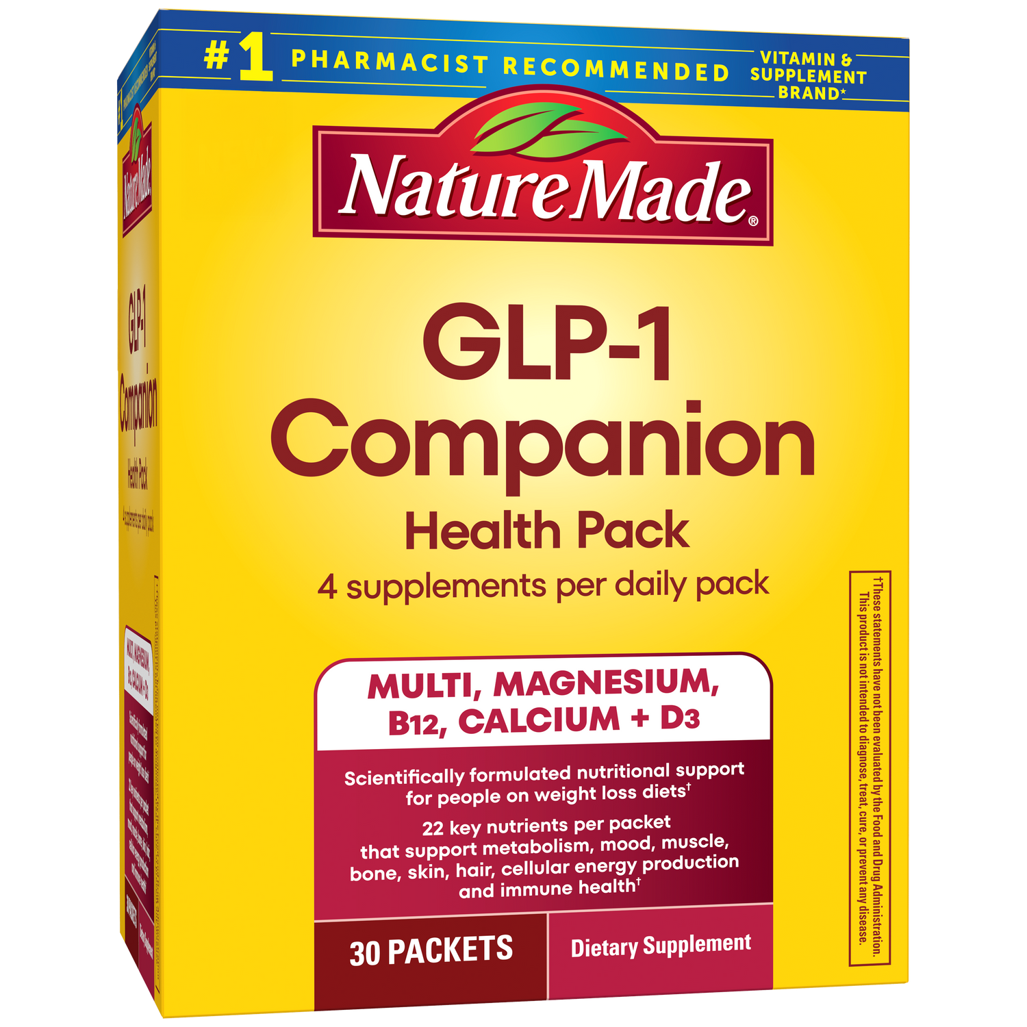 Nature Made GLP-1 Companion Health Pack Daily Packets